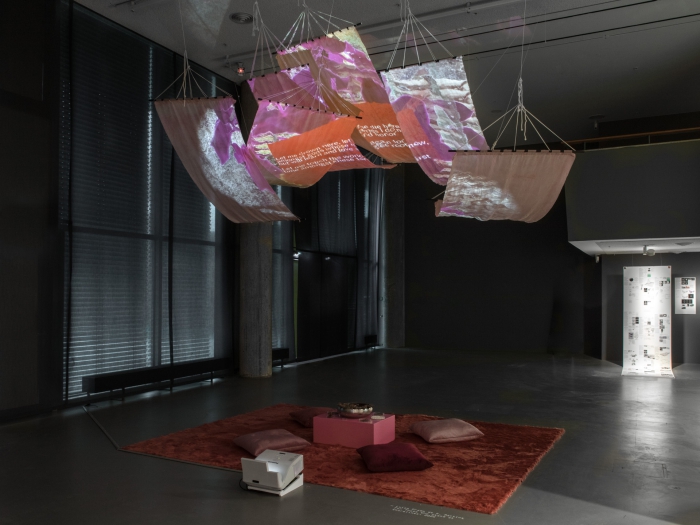 Installation View For Those Who Stand at Shorelines by Luiza Prado de O. Martins. Photo Luca Girardini, CC NC-SA 4.0
