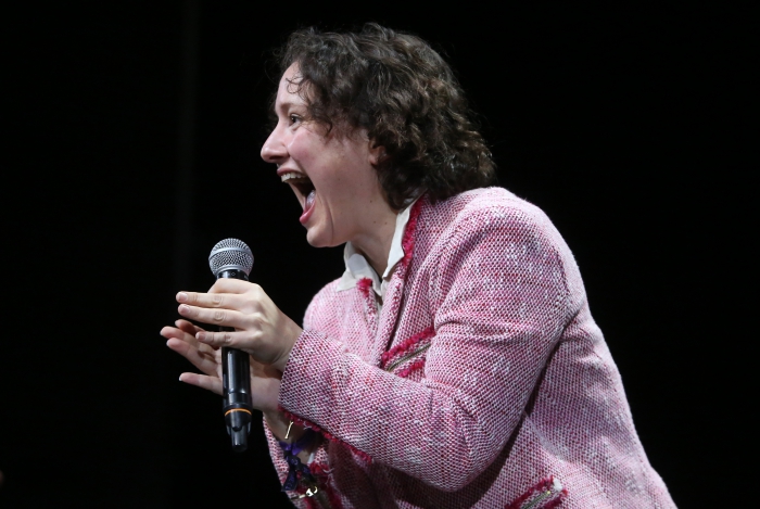 Katharine Jarmul during Exchange #5: Neural Network Cultures