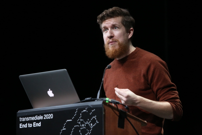 Fabian Offert during Exchange #5: Neural Network Cultures