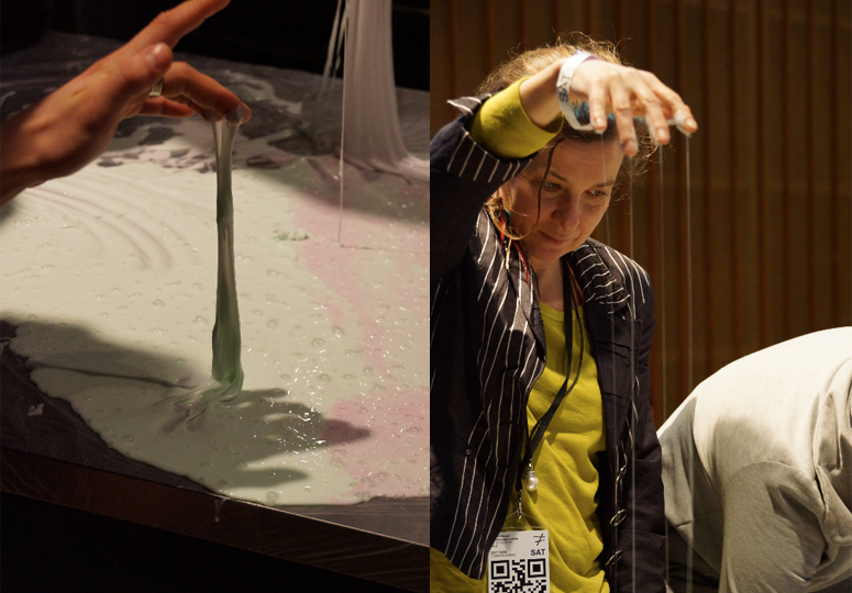 The Gian Jelly-Blob Performance (Image: Pieterjan Gandry)